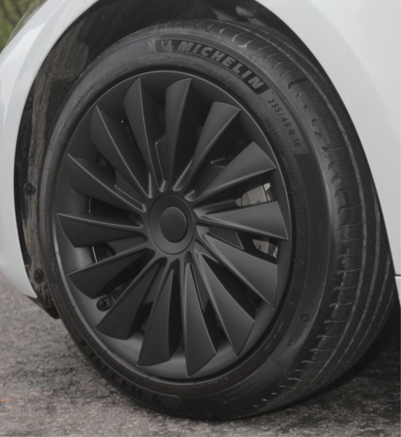 TRACER MATTE | Tesla Model 3 HIGHLAND 18" hjulkåpor